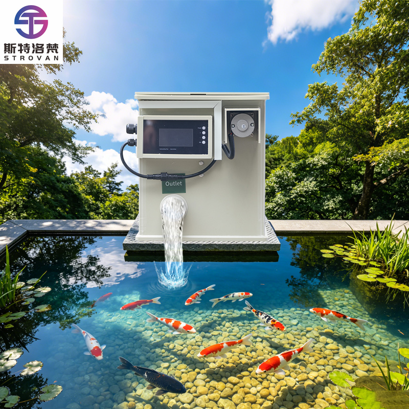 Fish Aquarium Home - فلتر أسطواني دوار سعة 5 متر