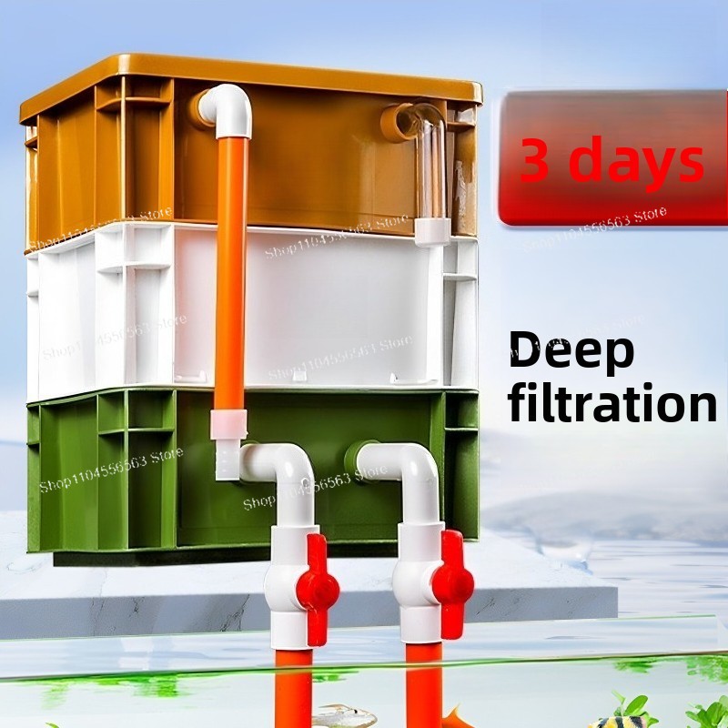 Fish Tank Filter - صندوق فلتر معلق لحوض السمك، نظام
