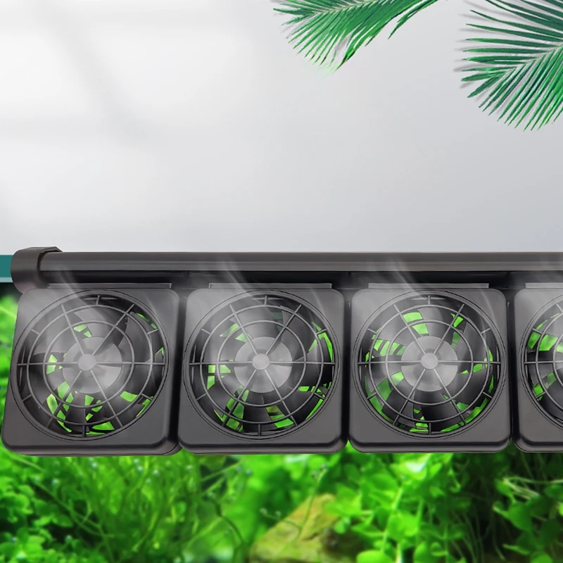 Fish Tank Heater - قابل للتعديل سرعة الرياح مروحة التبريد