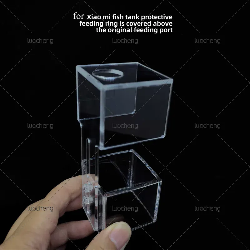 حلقة تغذية مغناطيسية لحوض السم - مراجعة Xiaomi Aquarium Fish Tank وسعره