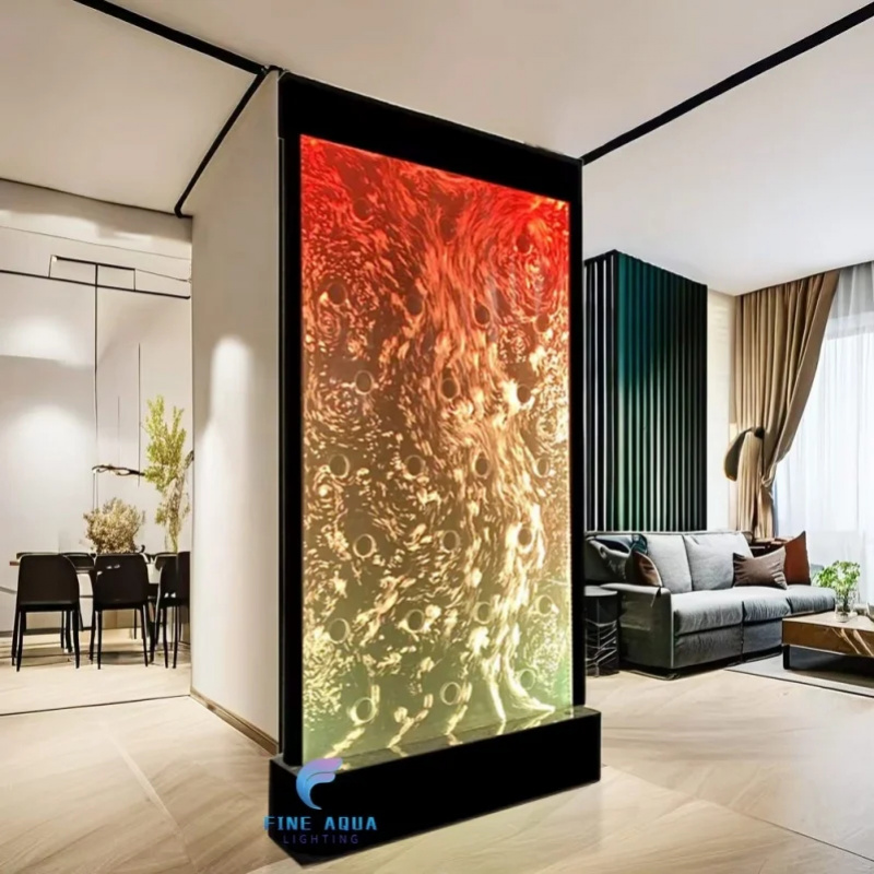 جدار فقاعات أكريليك عصري فاخر  - مراجعة Aquarium Decor وسعره