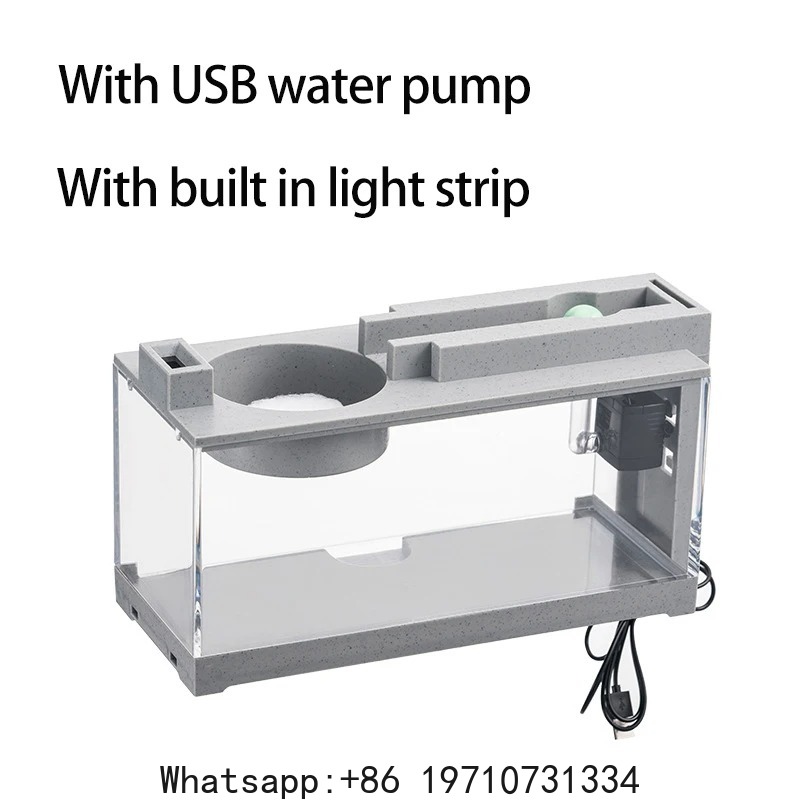 طقم حوض أسماك مع شريط أكسجين م - مراجعة Aquarium Light وسعره