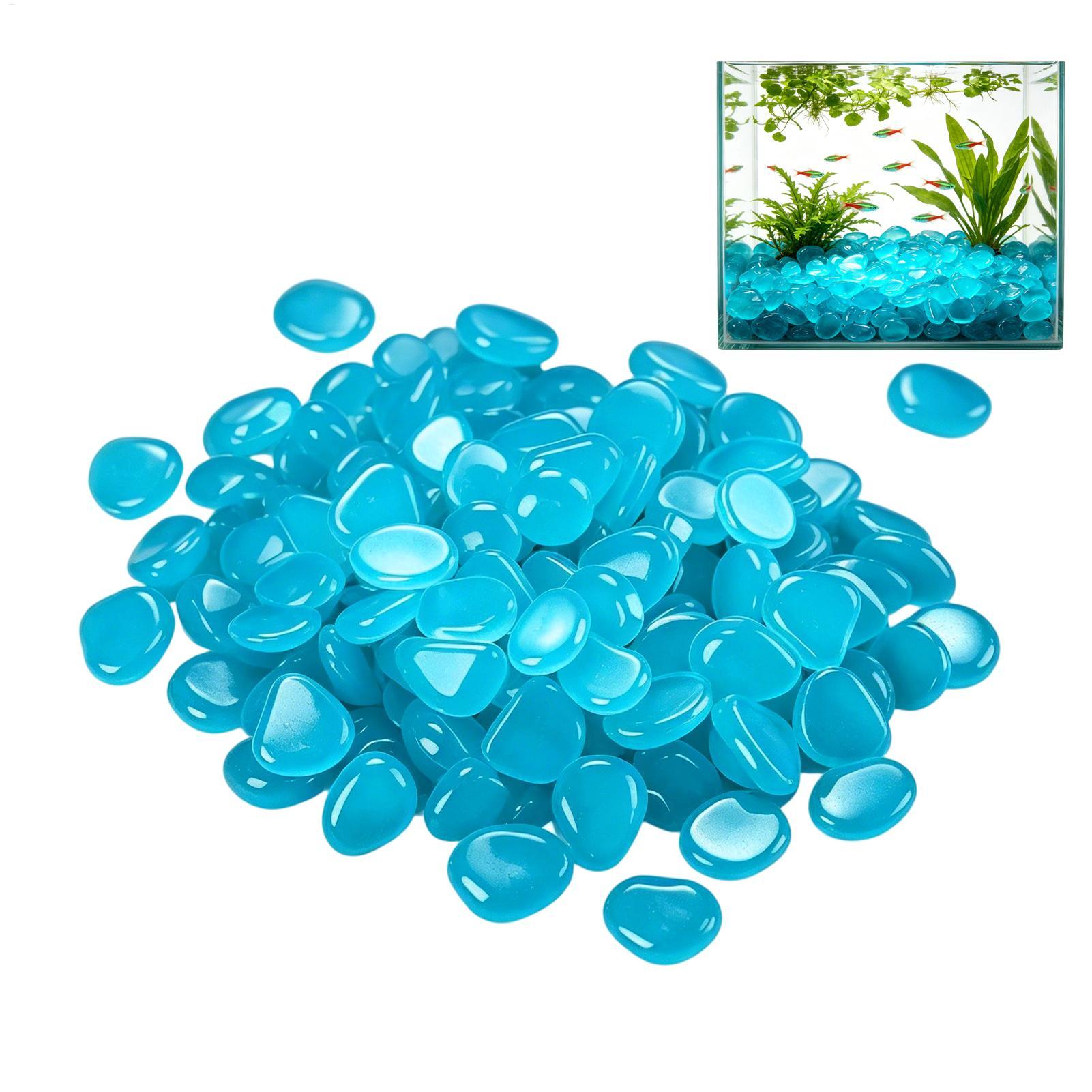 300 قطعة من الحصى المضيء المصن - مراجعة Fish Tank Gravel وسعره